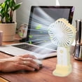 thumbnail image 6 of XGFHYJEH Hand Held Fan, Mini Fan Handheld, Hand Held Fan Rechargeable, Portable Folding Hand Held Cooling Fan, 6 of 6