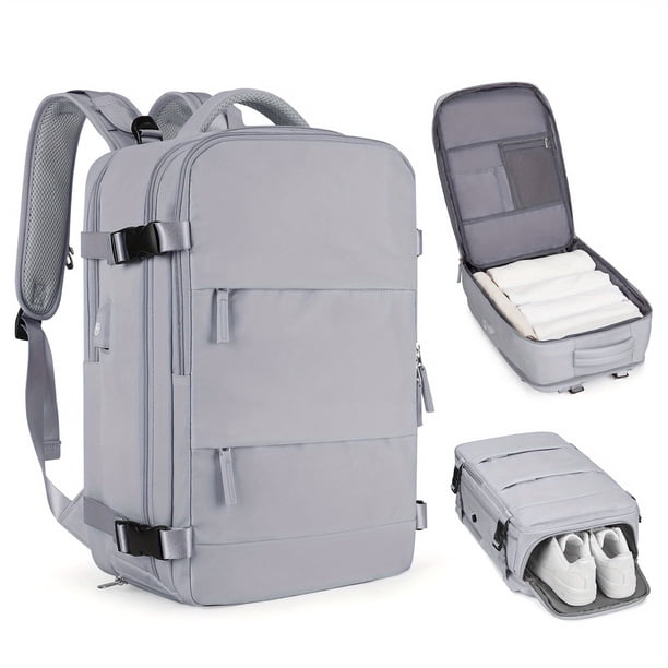 Mochila De Viaje Grande Para Mujer, Mochila De Transporte, Mochila De Senderismo, Mochila Impermeable Para Deportes Al Aire Libre Mochila Informal Mochila Escolar Para Computadora Portátil De 14 Pulga