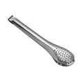 thumbnail image 1 of Kitchen Food Tong 9 Inch Stainless Steel Multifunctional Serving Tong with Filter Hole for Home Restaurant, 1 of 12