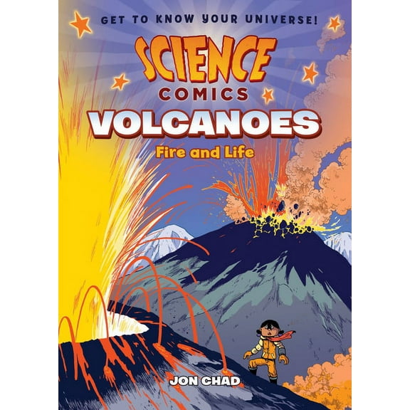 Science Comics: Volcanoes: Fire and Life (Paperback)