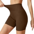 thumbnail image 2 of Mifsaly High Waist Ribbed Biker Shorts Women Seamless Stretchy Workout Yoga Shorts Quick-Dry Everyday Athletic Gym Outfits 2026 XL, 2 of 8