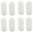 thumbnail image 1 of Juego de Parachoques para Asientos de Inodoro Universales para Bidé de 8 Paquetes, Viene con Adhesivo Fuerte, Accesorio de Amortiguación para Asientos de Inodoro, 1 of 5