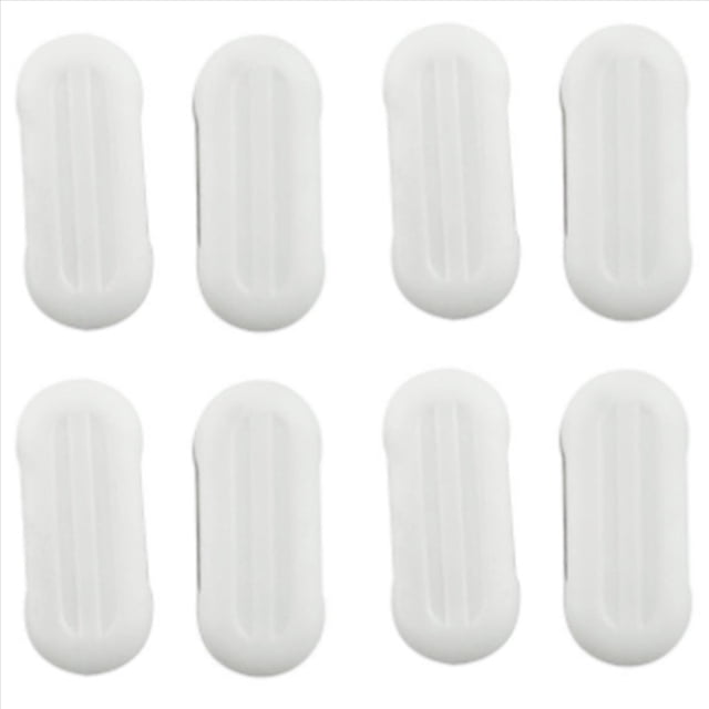 Juego de Parachoques para Asientos de Inodoro Universales para Bidé de 8 Paquetes, Viene con Adhesivo Fuerte, Accesorio de Amortiguación para Asientos de Inodoro