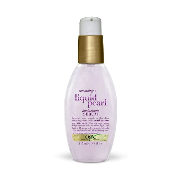 Ogx Smoothing Liquid Pearl Luminescent Serum 3 8 Oz Walmart Com Walmart Com