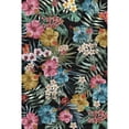 thumbnail image 3 of Shininglove Area Rugs Floral Washable Living Room Carpet, Non-Slip Low Pile Indoor Accent Soft Throw Rug for Bedroom Office Dining Room Nursery, 3 of 4