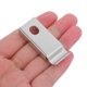 thumbnail image 5 of NUOLUX 20Ud Clips Metálicos Para Estanterías Soporte Fuerte Instalación Sencilla Color Plata, 5 of 6