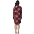 thumbnail image 3 of Fruit of the Loom Women's Beyond Soft Long Sleeve Button Down Flannel Sleepshirt, Sizes S-4X, 3 of 9