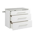 thumbnail image 4 of Prepac HangUps Manufactured Wood 3-Drawer Base Storage Cabinet, 4 of 5