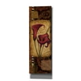thumbnail image 1 of Epic Graffiti 'Red Lily One' by Viv Eisner, Canvas Wall Art, 20"x60", 1 of 9
