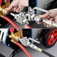 thumbnail image 3 of 4500 PSI Stainless Steel Quick Connect Fittings, Easy Connection, Sturdy Material, Easy Control For High Pressure Cleaning Tasks, 3 of 8