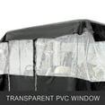 thumbnail image 5 of BENTISM Golf Cart Enclosure 86.6"L, 4 Person Golf Cart Cover, 300D Waterproof Driving Enclosure Fits for EZ Go Club Car Yamaha Golf Carts, 5 of 9