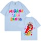 thumbnail image 1 of Camiseta de Manana Sera Bonito para mujer, ropa de calle de manga corta, Karol G Merch Music, Will Be Nice, moda de Sirena, 1 of 4