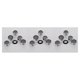 thumbnail image 1 of Matsuzay Aireador de grifo de acero inoxidable, rociador de grifo antisalpicaduras, filtro de boquilla para grifo de baño de cocina, 3/5 Uds Type4 NO4 Matsuzay CBP437107, 1 of 6