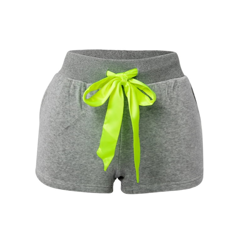 Velvet jogger shorts sale