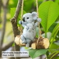 thumbnail image 2 of Estatuilla de Koala de Resina Inteprter Modelo Animal Decoración Colgante Jardín Decoración del Hogar Tipo 1, 2 of 6