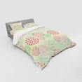 thumbnail image 3 of Ambesonne Colorful Bedding Set 3 Pcs, Flowers Polka Dots, Twin, Multicolor, 3 of 3