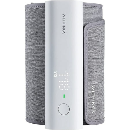 Withings BPM Connect - Digital Blood Pressure Cuff & Heart Rate Monitor - Blood Pressure Machine Arm Cuff, FDA Cleared, FSA/HSA Eligible, IOS & Android