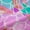 Blue Pink, variant on Feelyou Blue Mermaid Black Out Curtains, Tale Ocean Curtains Pack of 2 (42x63 Each)