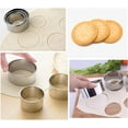 thumbnail image 5 of Nmkwnr 5 Pack Circle Cookie Cutter Stainless Steel Baking Ring Round Cookie Cutter Ring Mold for Kitchen, 5 of 6