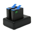 thumbnail image 2 of Replacement for GoPro HERO8 Black Battery (2-Pack, 1220mAh) and Dual Charger, 2 of 3