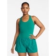 thumbnail image 4 of Avia Women's Cross Back Active Buttersoft Romper, Sizes XS-4X, 4 of 6