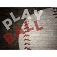 thumbnail image 2 of Phillip, Jamie 24x19 Black Ornate Wood Framed with Double Matting Museum Art Print Titled - Play Ball, 2 of 4