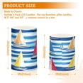 thumbnail image 6 of Yayeee Flameless Candles with Remote Flickering Battery Operated Multi Color Changing, Green Sailboats, 6 of 7
