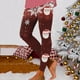 thumbnail image 1 of WILLBEST Leggings de Cintura Alta para Mujer, Mallas Deportivas con Estampado Navideño, Bloques de Color, Pantalones de Yoga, Suaves, Elásticos Y Cómodos para Fitness Y Correr. Extra Grande, 1 of 4