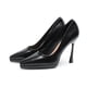 thumbnail image 2 of 2023 Zapatos de lujo para mujer, nuevo diseño, tacones de oficina, plataforma de cuero, sexys, finos, zapatos de tacón alto para mujer, 2 of 4