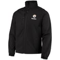 thumbnail image 2 of Men's Dunbrooke Black Pittsburgh Steelers Circle Softshell Fleece Full-Zip Jacket, 2 of 4