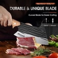 thumbnail image 3 of Cuchillo de cocina Huusk Cuchilla de acero con alto contenido de carbono forjado a mano, 3 of 7