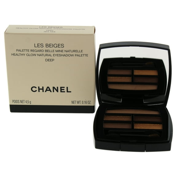 Chanel Les Beiges Healthy Glow Natural Eyeshadow Palette Deep 0.16 oz