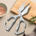 thumbnail image 6 of pdqouc Poultry Shears Kitchen Scissors For With Ergonomic Handle Japanese High Cooking Scissors For Kitchen Chicken Meat Seafood Bone Cutting 4.13 x 9.25 Inch, 6 of 9