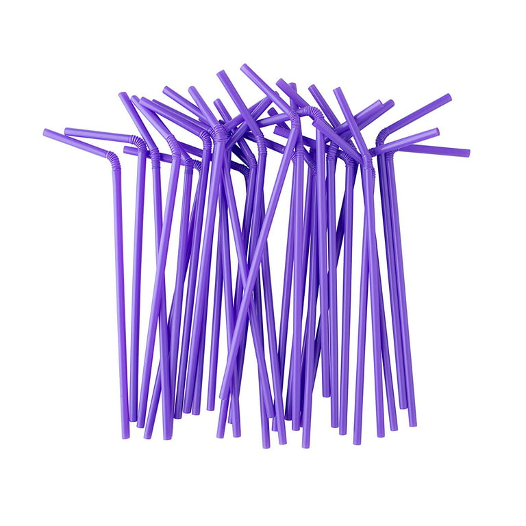 Purple Straws 