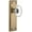 Brass, variant on Grandeur 810482 Vintage Antique Privacy Door Knob Set - Nickel
