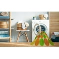 thumbnail image 2 of Ahgly Company Tapis de Zone Rond d'Intérieur Lavable à la Machine, Style Transitionnel, Vert Caméléon, 6 Pieds Rond, 2 of 7