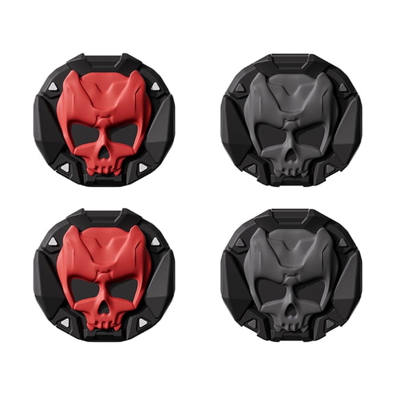 GeekShare Thumb Grip Caps Compatible with Switch 2 Silicone Joystick Cover Sets Skull Bone 4PCS