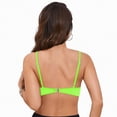thumbnail image 5 of UAYOTSE Women's Black Push Up Bikini Top Twist Front Underwire Bathing Suit,Sizes L, 5 of 9