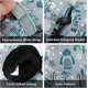 thumbnail image 5 of Guantes de esquí impermeables y transpirables CHAO para niños talla S gris con Patrón de conejo, 5 of 5