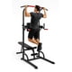 thumbnail image 1 of Mastery Brand Torre Gym Multifuncional, Banco Para Ejercicio Multiposiciones con Barra para Dominadas, Fondos, Pesas y Barra Olímpica, Kit de Gimnasio en Casa Ajustable, 6 Posiciones, 1 of 7