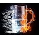 thumbnail image 4 of Tazas medidoras de vidrio de 1 litro Jarras con tapa Jarra medidora grande Vaso Taza medida Taza de vidrio para leche líquida Escala transparente con boquilla y mango aislado para líquido frío/calient, 4 of 5