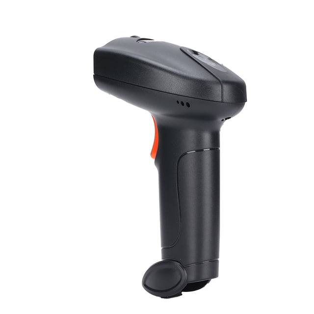 Lector de código de barras tipo pistola, escáner de código de barras portátil, 360°, automatizado, industrial, con sensor, con cable, USB, claridad notable