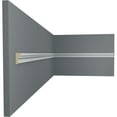 thumbnail image 5 of Ekena Millwork 3/4"H x 3/8"P x 94 1/2"L Stockport Chair Rail, 5 of 6
