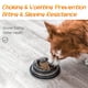 thumbnail image 4 of Cuencos para perros con alimentador lento, inserte el cuenco para perros y el cuenco para gatos, comedero lento para perros cortable con succiones, 4 of 5