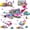 Pink, variant on HOGOKIDS 3-in-1 Friends Airplane Building Toy Set, 808PCS Building Blocks
