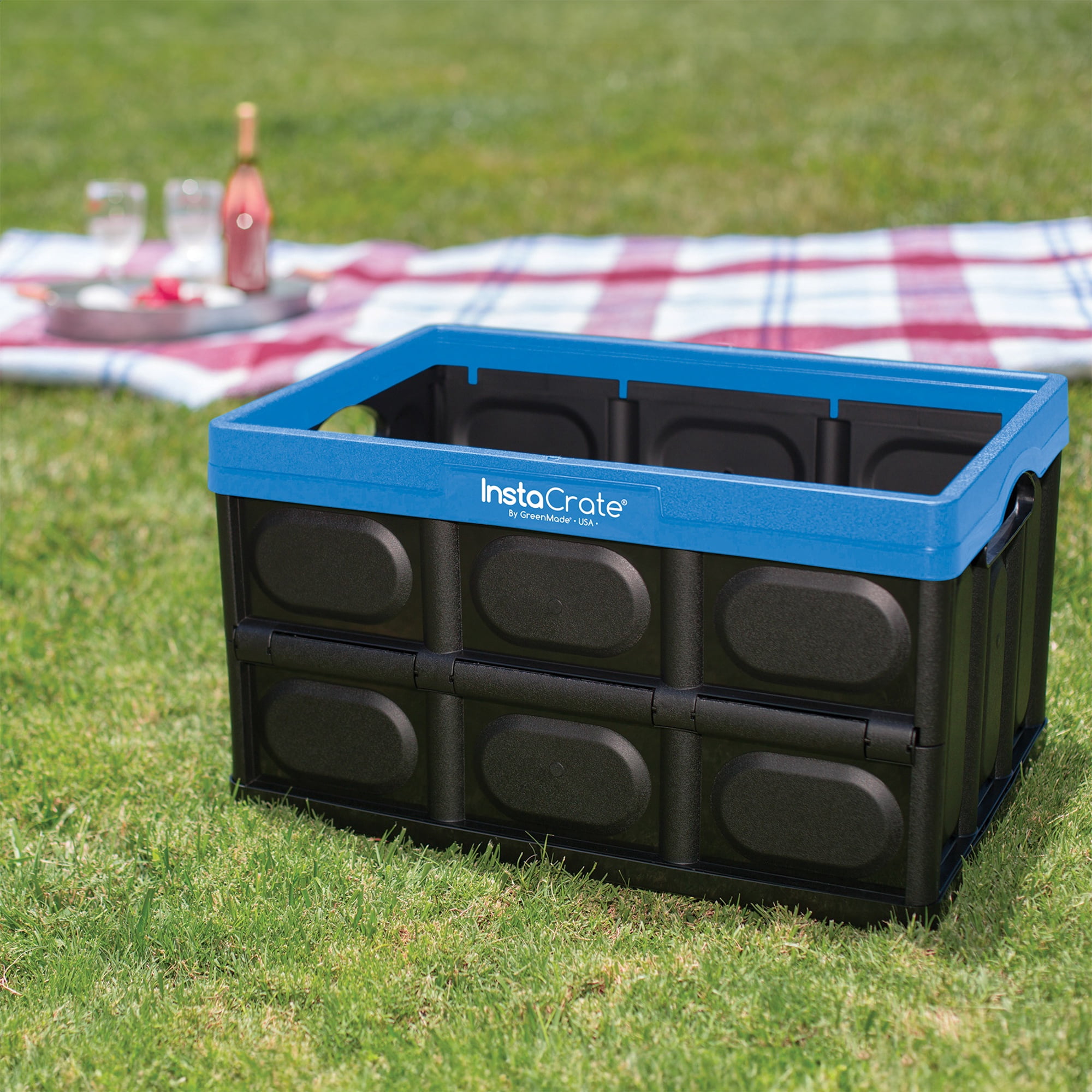 Greenmade Instacrate 12-Gallon Collapsible Plastic Storage Bin