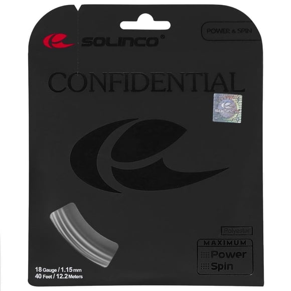 Juego de cordaje Solinco Confidential (18-1,15 mm)