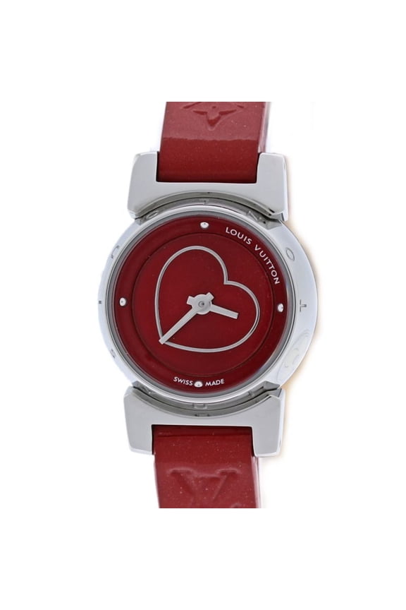 Pre-Owned LOUIS VUITTON Tambour Bijou Q151Z0 Women's Watch /40408