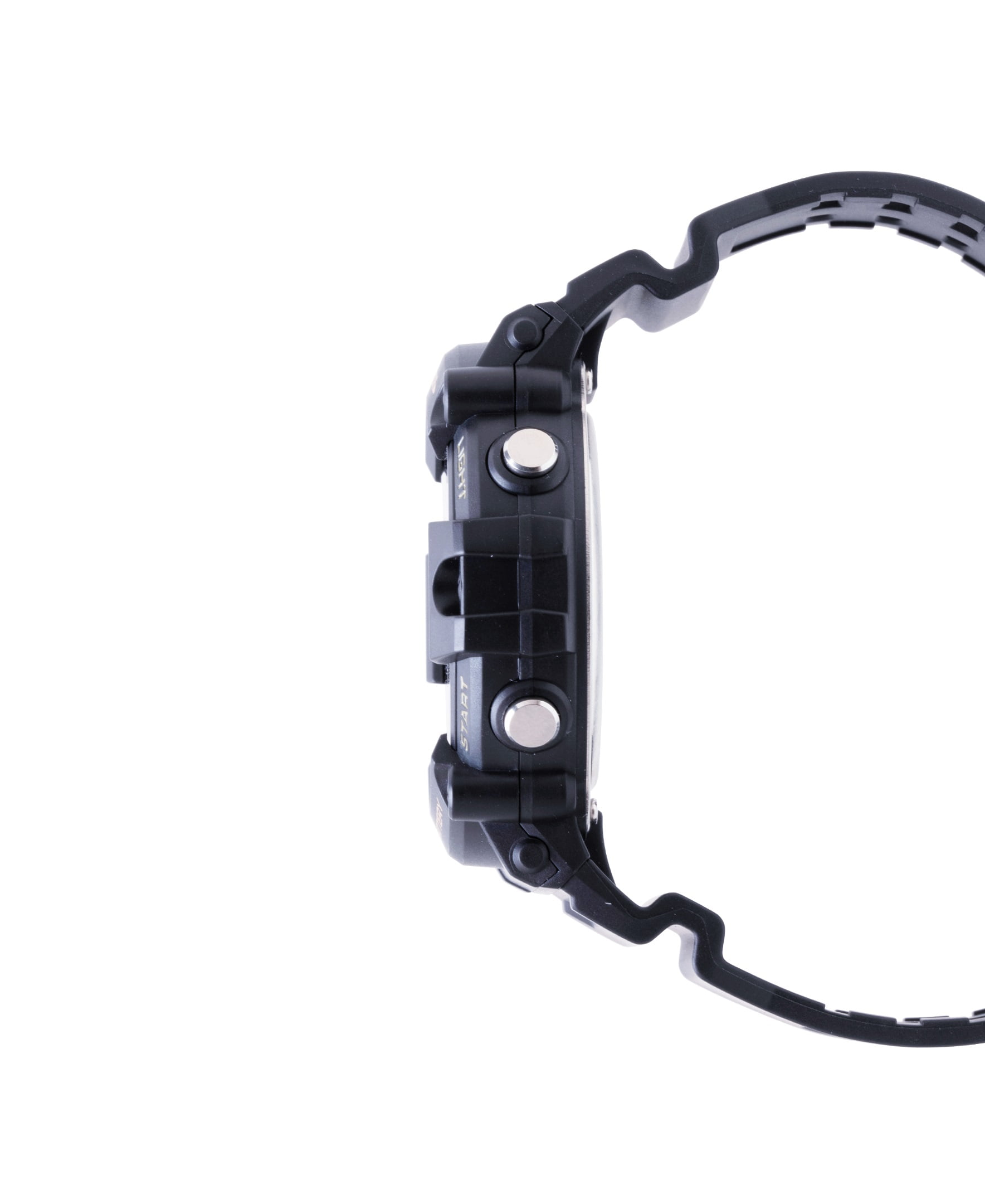 Casio Men's Wide Face Black Digital Grey Resin Strap Watch