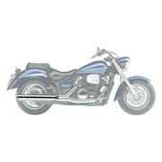 Cobra 4" Chrome Slip-On Mufflers w/Scalloped Tip (2270)